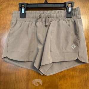 Abercrombie Kids Taupe Athletic Shorts